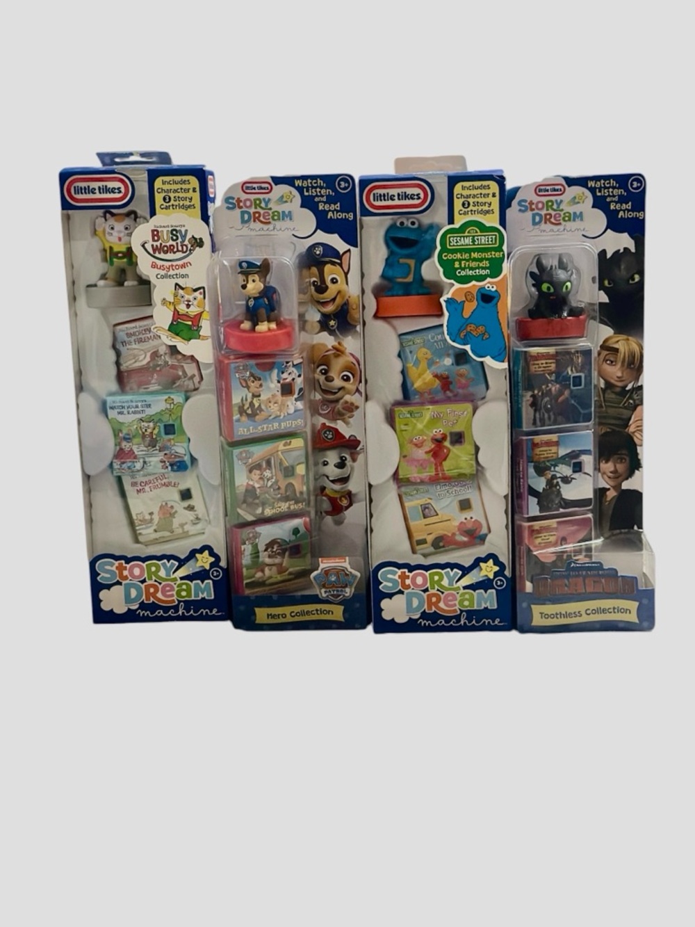 Set of 4, Little Tikes Story Dream Machine - Colorful Learning Toy Bundle